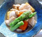 甘酢高野豆腐の煮物